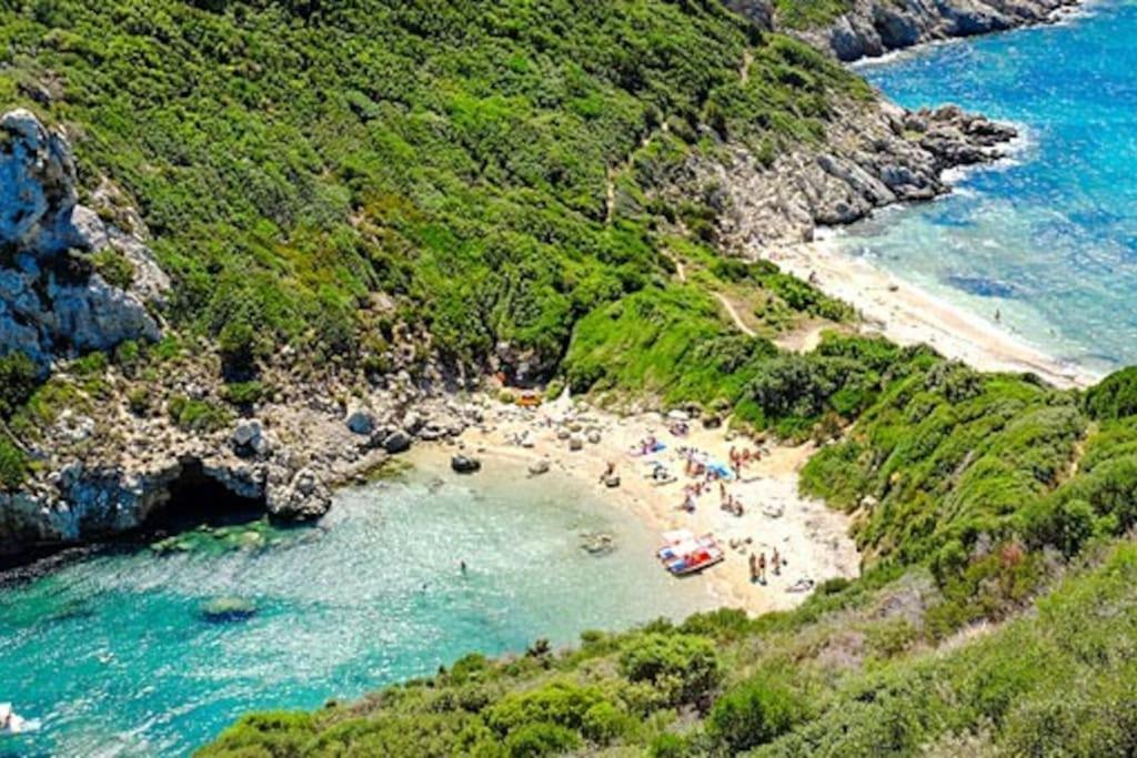 Апартаменты Nephiria'S Cozy Apt In Kerkira! Corfu  Экстерьер фото